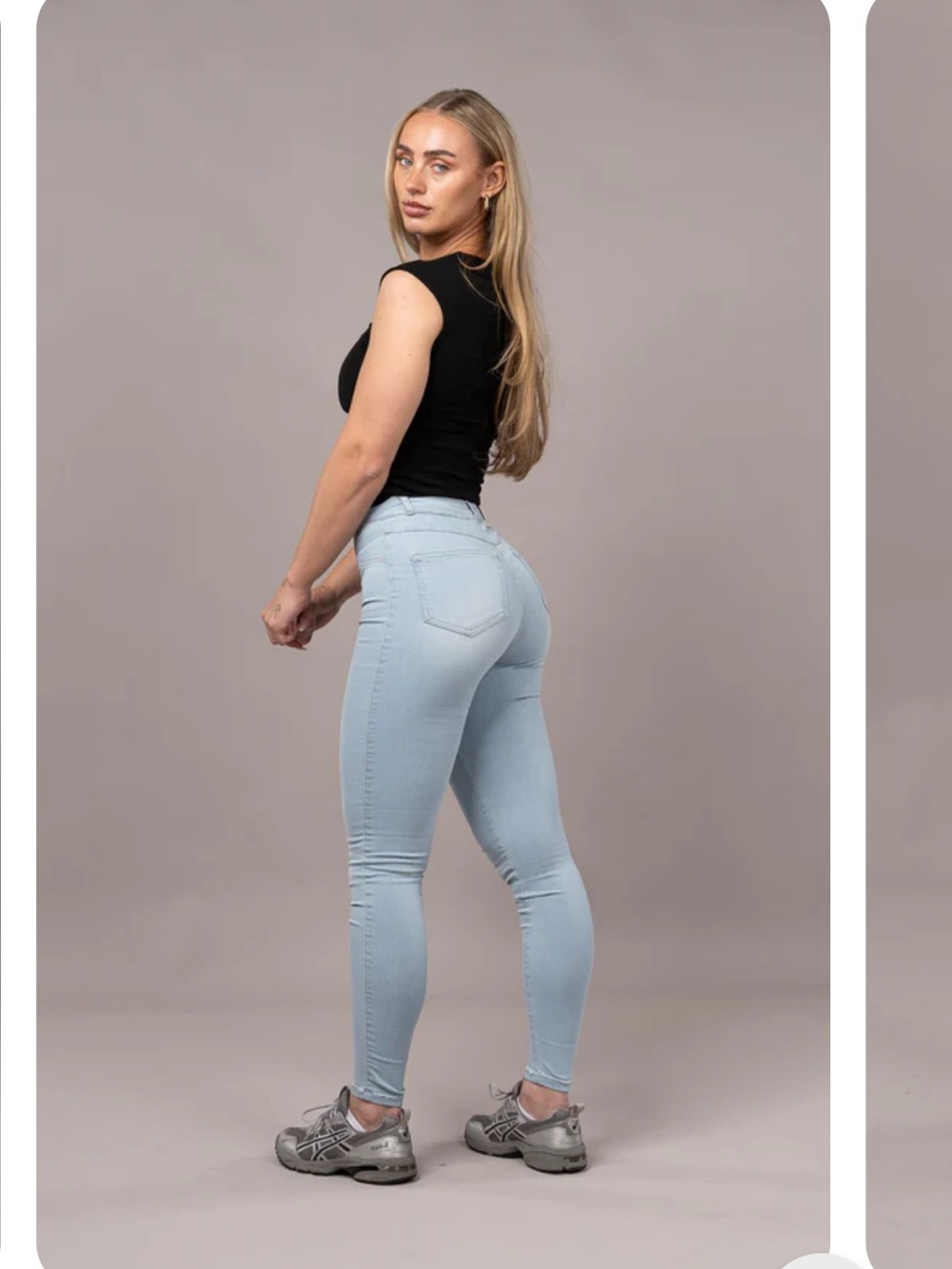 Fit Jeans Contour High-Rise Light Blue Skinny Jeans — Women